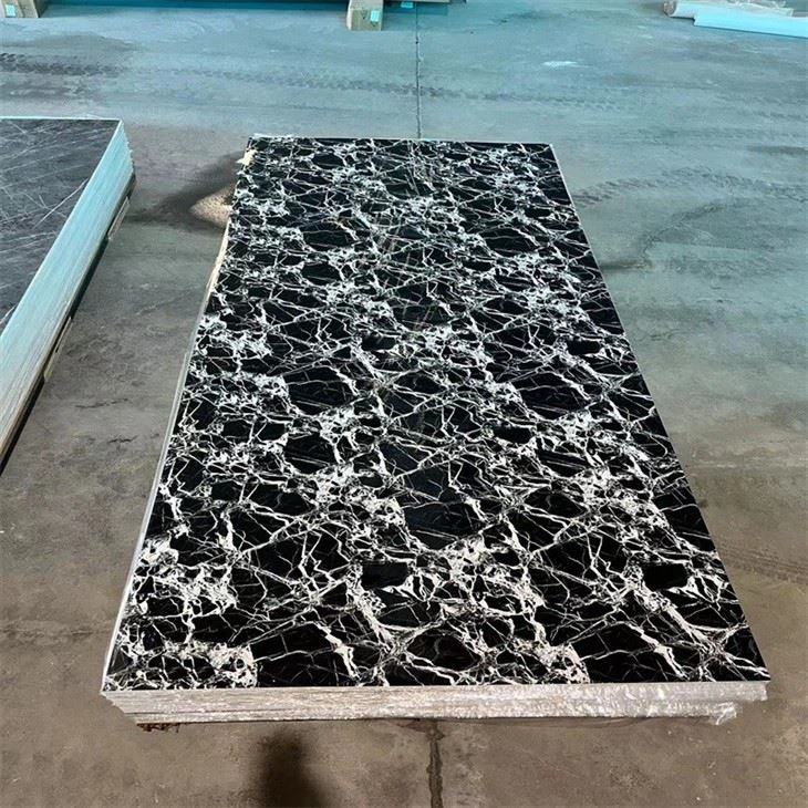 1220mm*2440mm*3mm Flexible Pvc Marble Sheet